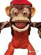 Antique 1950's Jolly Chimp Battery Operated No 9936 With Original Box Creepy Toy