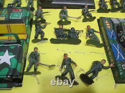 Armored Attack Set In Box Battery Op Tested Works Made In Japan Marx