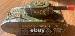 Army Tank X-58 Battery Operated Daiya