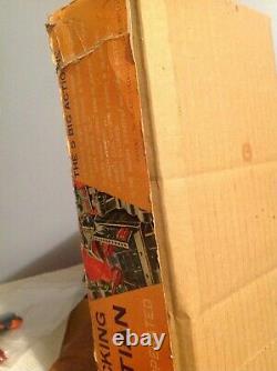 Attacking Martian, vintage, boxed, 1960's battery operated robot, VG Working