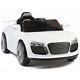 Audi R8 Style 12v Kids Ride On Car Electric Powered Wheels Remote Control White