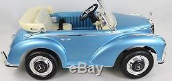 Authentic Mercedes 300S 12V Ride On Toy Car For Kids Remote Control MP3 Blue