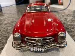 BANDAI TIN MERCEDES 300SL GULLWING WithTETHERED R/C 2ND GENERATION 100% ORIGINAL