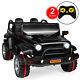 Bcp 12v 2.2mph Kids 2-seater Ride-on Truck With Parent Control, Mp3 Player