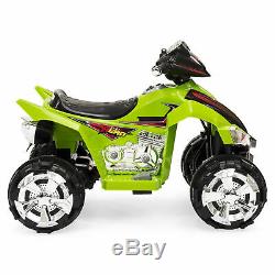 BCP 12V Kids Electric ATV Ride-On Toy with 2 Speeds, LED Lights, Sounds