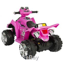 BCP 12V Kids Electric ATV Ride-On Toy with 2 Speeds, LED Lights, Sounds
