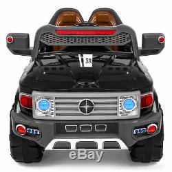 BCP 12V Kids Truck SUV Ride-On Car with 2 Speeds, Lights, AUX, Parent Control