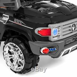 BCP 12V Kids Truck SUV Ride-On Car with 2 Speeds, Lights, AUX, Parent Control