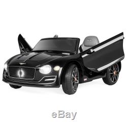BCP 6V Kids Bentley Ride-On Car with Remote Control, 2 Speeds, AUX