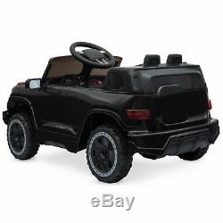 BCP 6V Kids Ride-On Car Truck Toy with RC Parent Control, 3 Speeds, Lights, Horn