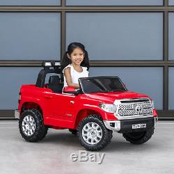 BCP Kids 12V Toyota Tundra Truck Ride-On Car with Remote Control, LED Lights