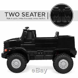 BCP Kids 24V 2-Seater Mercedes-Benz Ride-On Truck with 3.7 MPH, Lights, AUX Port
