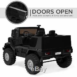BCP Kids 24V 2-Seater Mercedes-Benz Ride-On Truck with 3.7 MPH, Lights, AUX Port