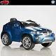 Bmw X6 12v Kids Ride On Car Battery Power Wheels Toy Vehicle + Rc Remote Blue