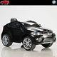Bmw X6 12v Ride On Kids Battery Powered Wheels Car + Rc Remote Black