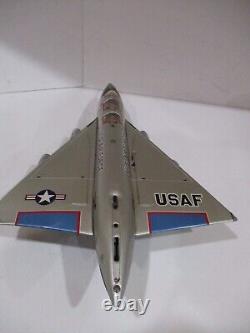 B-58 Hussler Supersonic Bomber Battery Operated Good Cond Tested Works Japan