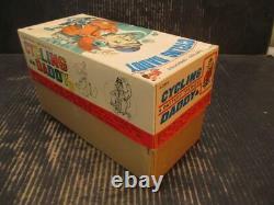 Bandai Cyling Daddy Battery Operated ca. 1960s #4083 Tin and Cloth with Box Works