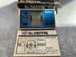 Bandai Dr. Dental 1981 Vintage LCD Handheld Electronic Game Boxed