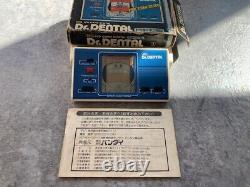 Bandai Dr. Dental 1981 Vintage LCD Handheld Electronic Game Boxed