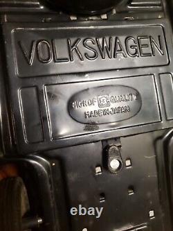 Bandai Volkswagen Tin Toy CarKingsize 14 JAPAN'60s Battery Op WORKS