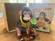Battery Op 1960's Musical Jolly Chimp Vintage Tin Toy Nmib Early Version Working
