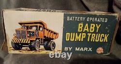 Battery Operated Baby Dump Truck By Marx