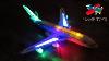 Battery Operated Big Toy Aeroplane For Kids A380 Airbus Flash Light Plane Sound Music More Famous