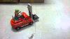 Battery Operated Forklift With Tin Driver By Modern Toys Japan 1960