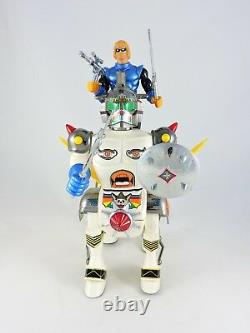 Battery Operated GUARDIAN PATROL 1986 Son Ai Toy withBox SECTAURS knockoff vintage