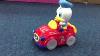 Battery Operated Mini Donald Duck Car Baby Toy With Music Light