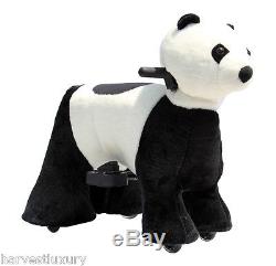 Battery Operated Motorized Ride On Toys For Kids Panda Fast USA Shipper