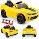 Battery Powered Car For Kids Ride On Toy 6v Electric Camaro Toddler Vehicle