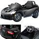 Battery Powered Car For Kids Ride On Toy 6v Electric Dodge Viper Black Vehicle