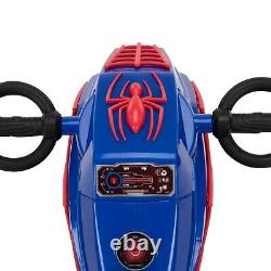 Battery Powered Motorcycle For Kids Ride On Toy 6V Electric Spiderman Vehicle
