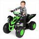 Battery-powered Ride-on Kids Atv 4 Wheeler Quad Toy Electric Wheeler 12-volt