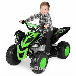 Battery-Powered Ride-On Kids ATV 4 Wheeler Quad Toy Electric Wheeler 12-Volt