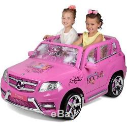 Battery Powered Ride On Toys 12V Kids Electric Two Person Car For Girls Mercede