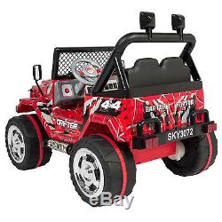 Best Choice Products 12V Ride On Car With Remote Control, 2 Speeds- Spiderman Red