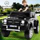Black 12v Electric Kids Ride On Car Toy Mercedes-benz Usb Mp3 Led Remote Control