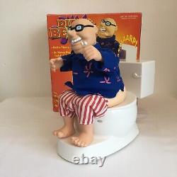 Boxed Dirty Bertie Sitting on The Toilet Moving Sounds Battery Operated Adults