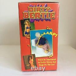 Boxed Dirty Bertie Sitting on The Toilet Moving Sounds Battery Operated Adults