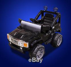 Brand New 4 Wheel 12V Battery Powered Kids Ride On Toy Truck Car with Remote Black