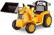 Bulldozer Tractor Ride-on Cat 6v Battery Powered Electric Drive Toys Kids Child