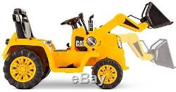 Bulldozer Tractor Ride-on CAT 6V Battery Powered Electric Drive Toys Kids Child