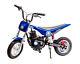 Burromax Electric Bike Motorcycle For Adults And Kids Tt250 Blue 24v