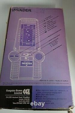CGL Galaxy Invader LSI Handheld Electronic Game Vintage 1978 Boxed Fully Working