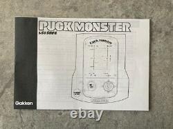 CLEARANCE Gakken Puck Monster Vintage 1982 Tabletop Electronic Computer Game
