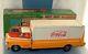 Coca Cola Battery Operated Route Truck With Box Sanyo 1960's Coke