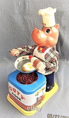 CUTY COOK HIPPO 1960s JAPAN by YONEZAWA Co. NM with ORIGINAL BOX
