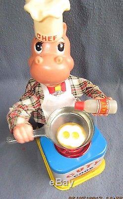 CUTY COOK HIPPO 1960s JAPAN by YONEZAWA Co. NM with ORIGINAL BOX